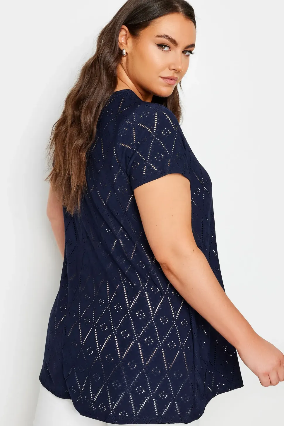 Broderie Anglaise Swing T-Shirt
