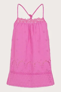 Broderie Detail Cami Top in Sustainable Cotton