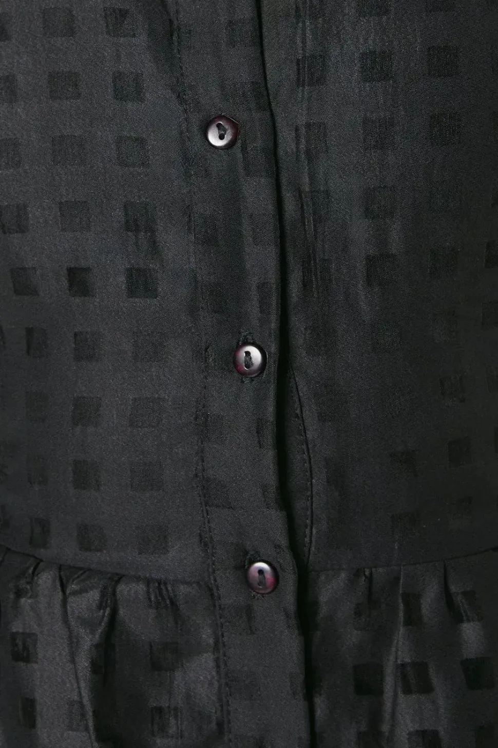 Broderie Patch Pocket Shirt Dress