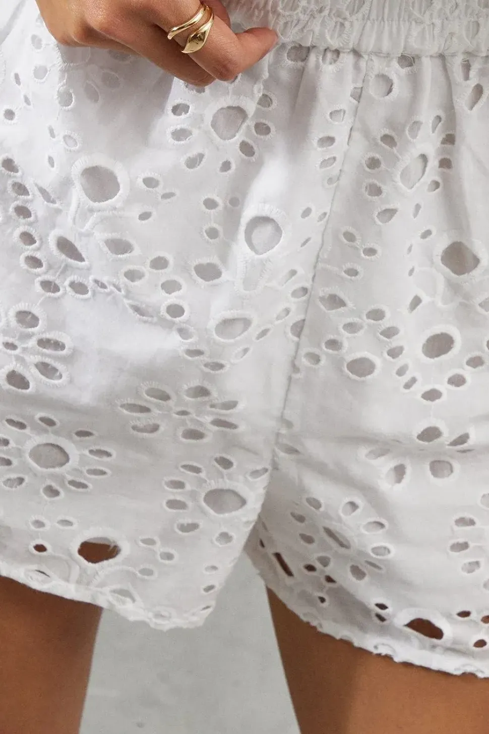 Broderie Short Co Ord