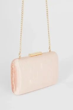 Brooke Satin Clutch Bag