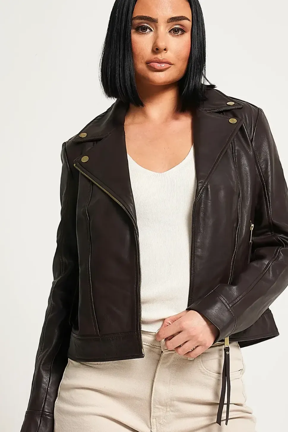 Brown Leather Jacket