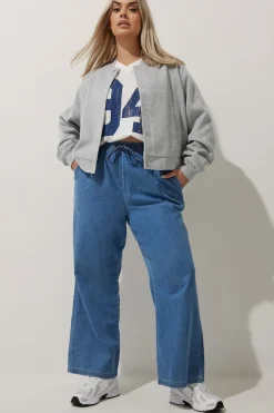 Brushed Bomber Jacket