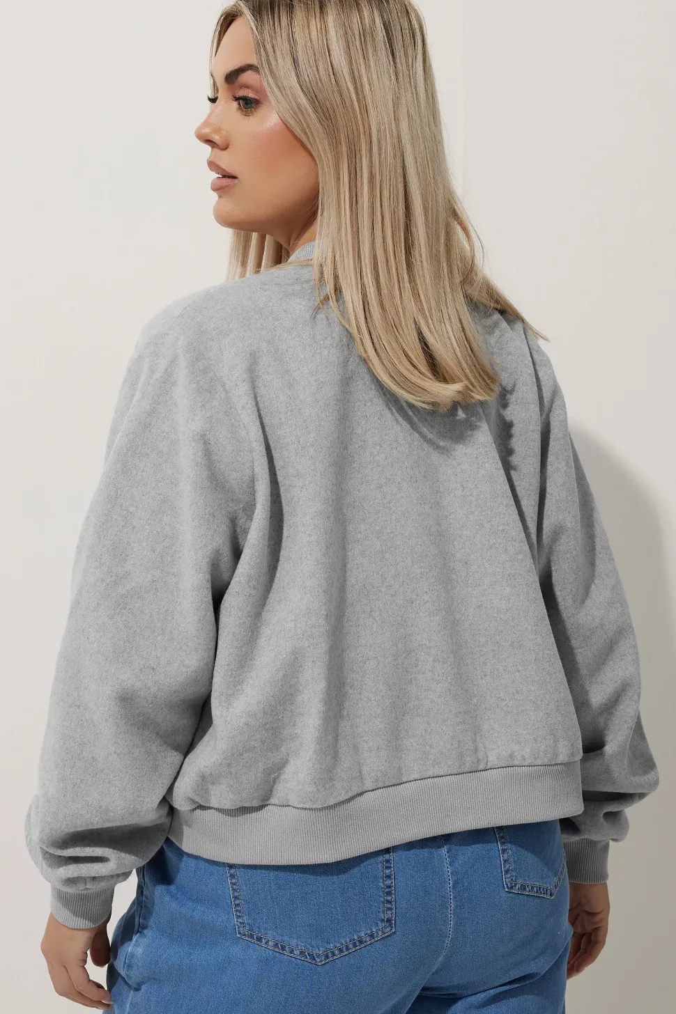 Brushed Bomber Jacket