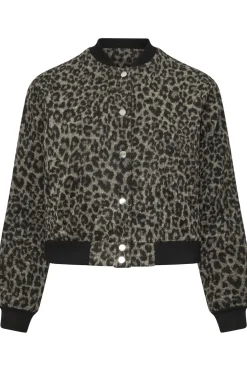 Brushed Bomber Jacket