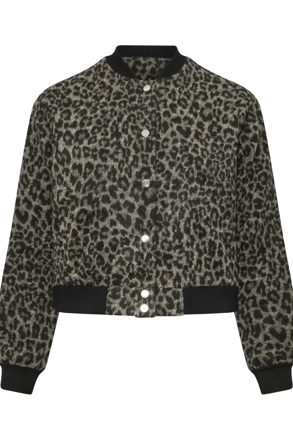 Brushed Bomber Jacket