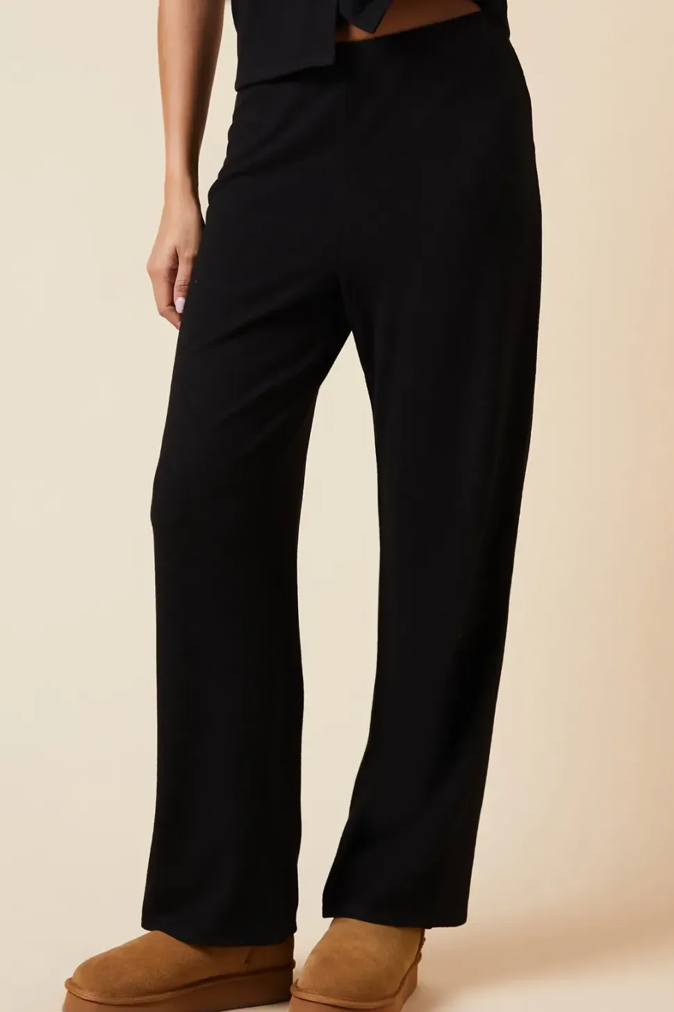 Brushed Straight Trouser