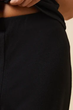 Brushed Straight Trouser