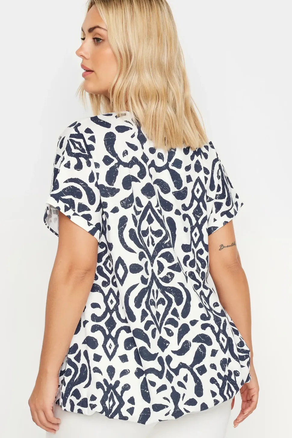 Bubble Hem Top