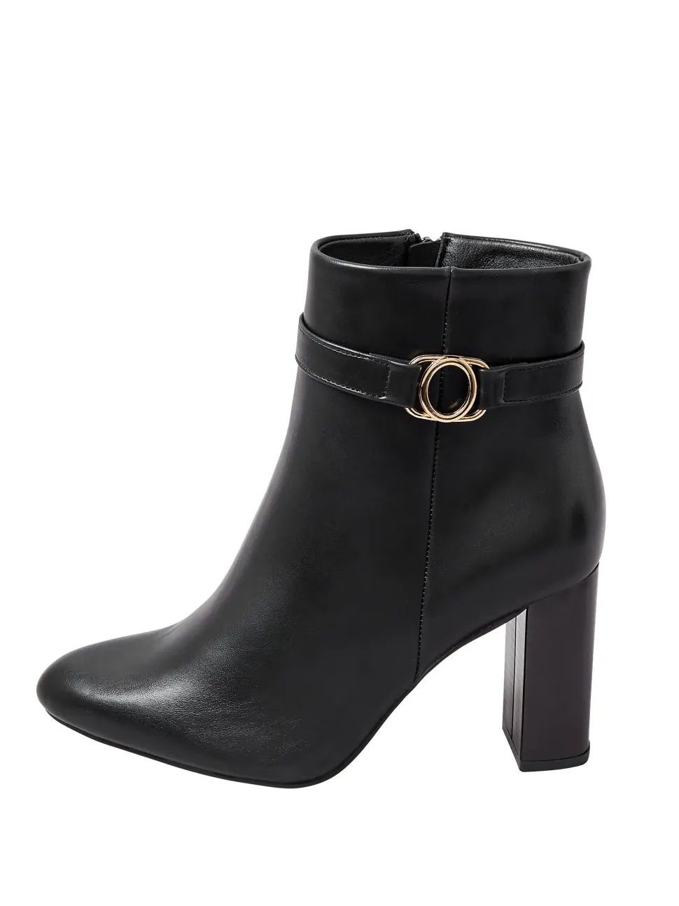 Buckle Detail Ankle Boots