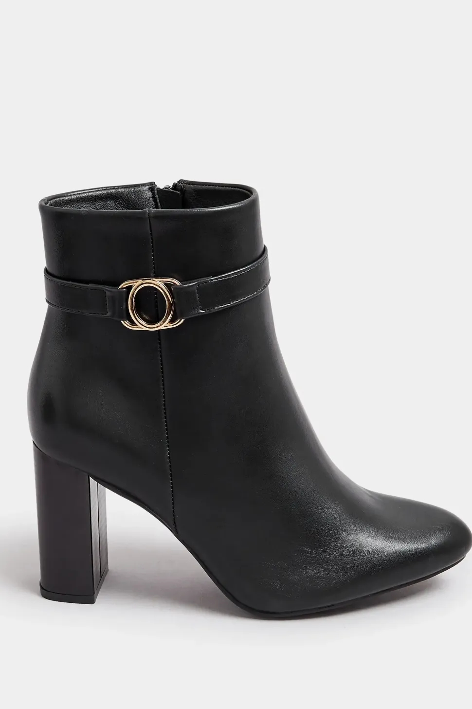 Buckle Detail Ankle Boots
