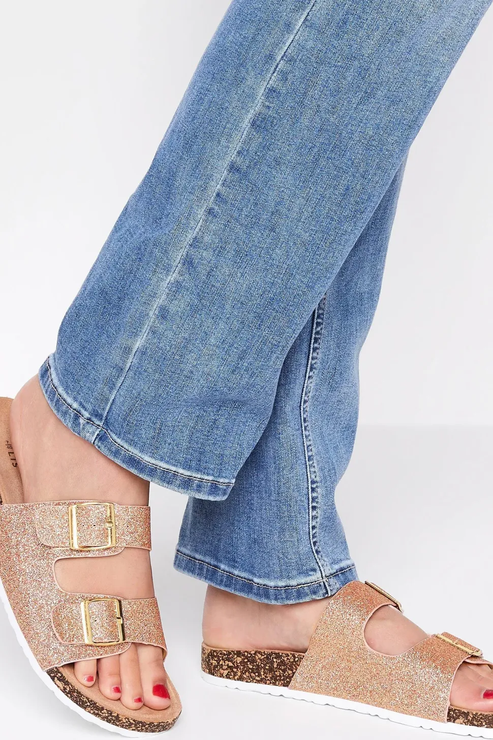 Buckle Strap Footbed Sandals