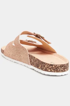 Buckle Strap Footbed Sandals