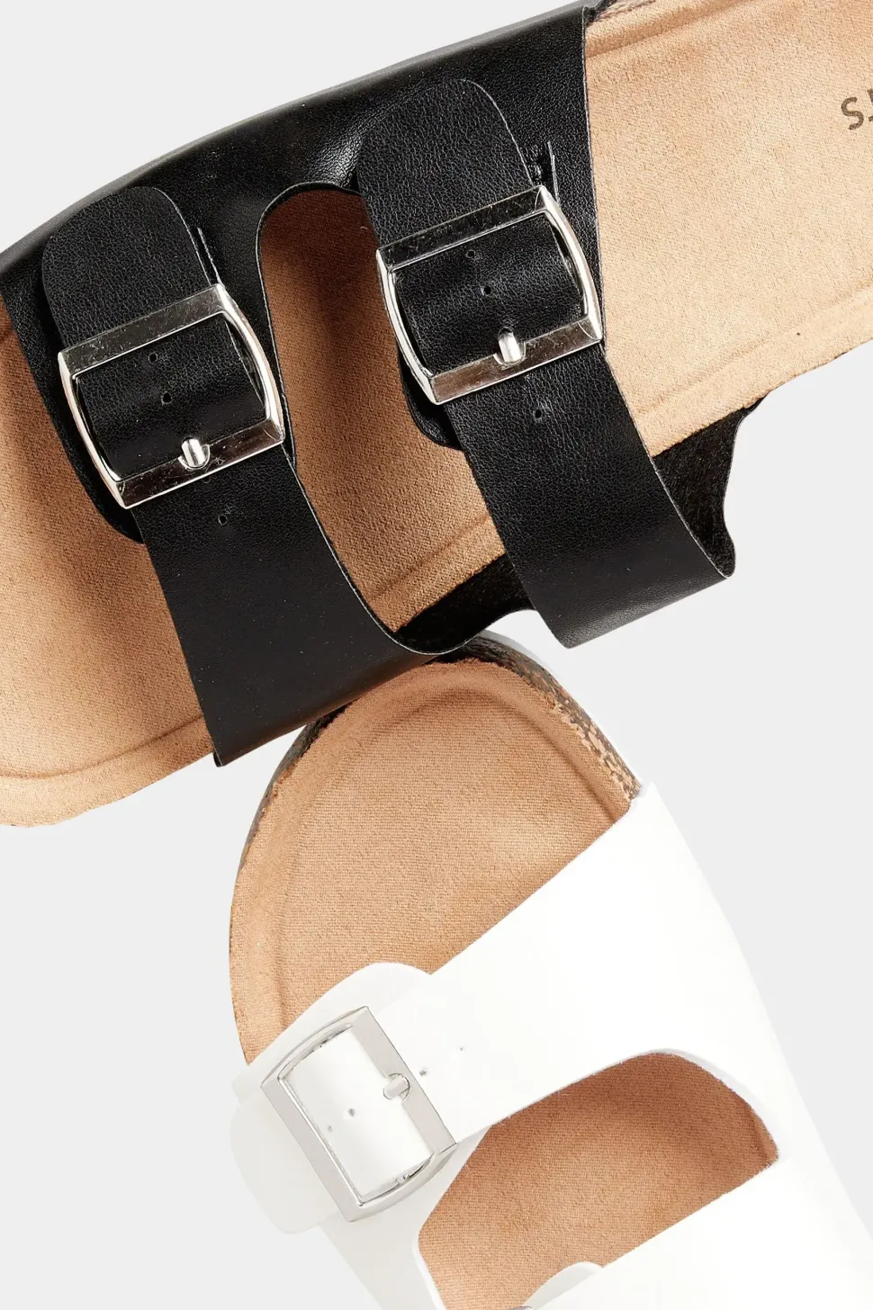 Buckle Strap Footbed Sandals