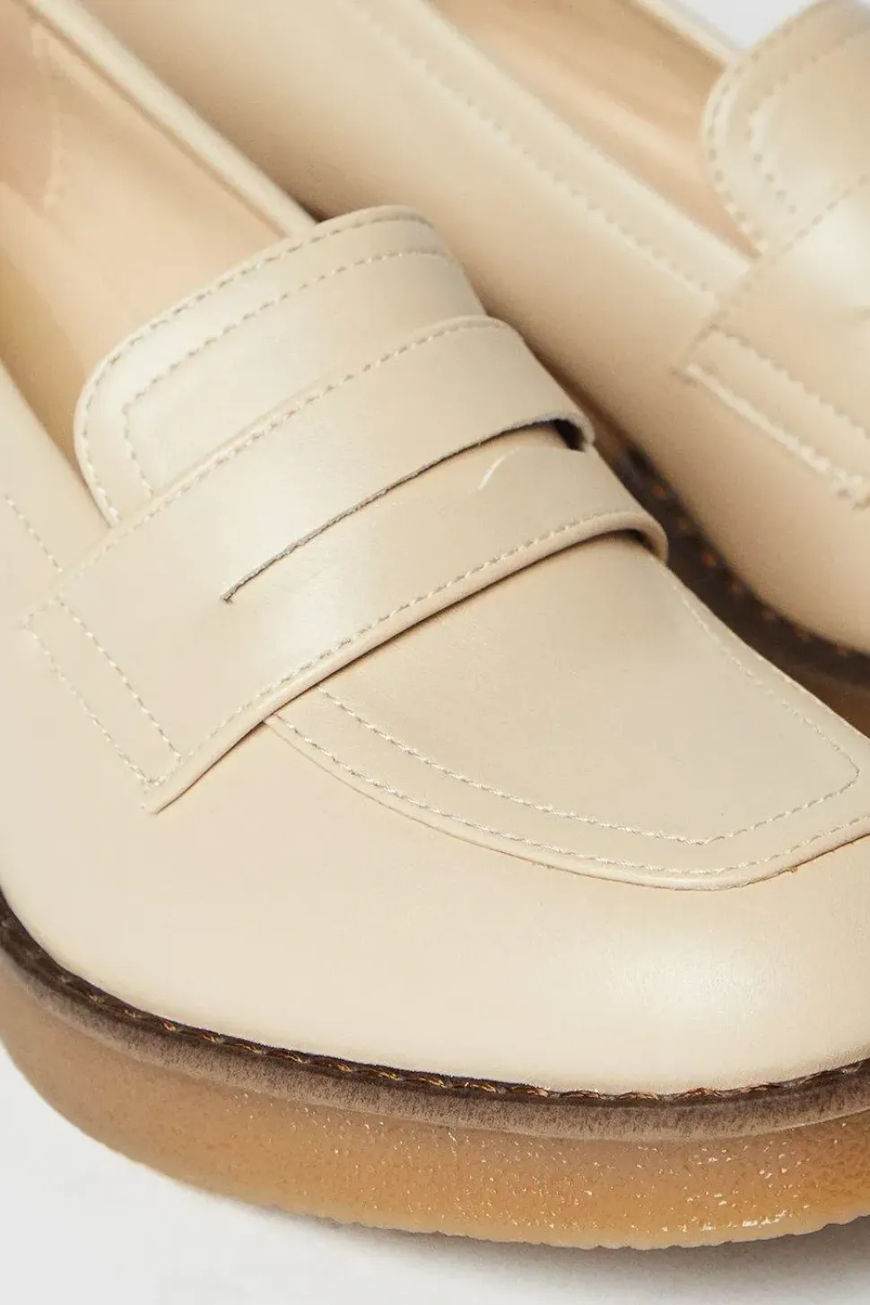Butterfly Chunky Heeled Penny Loafer