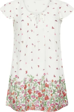 Butterfly Print Blouse