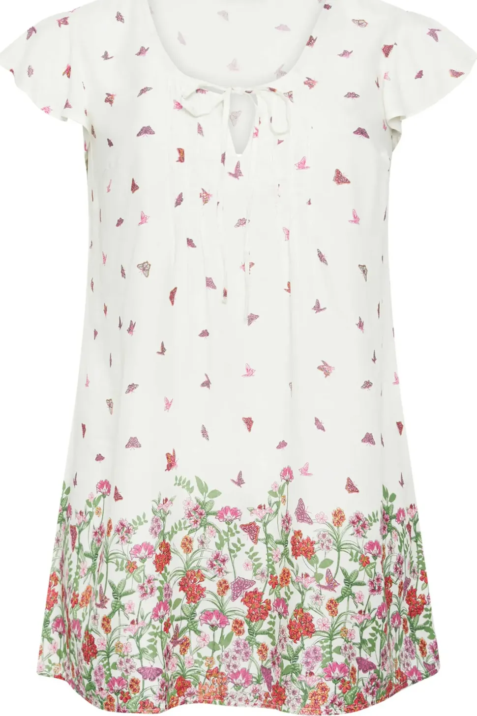 Butterfly Print Blouse