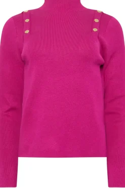 Button Detail Knitted Jumper