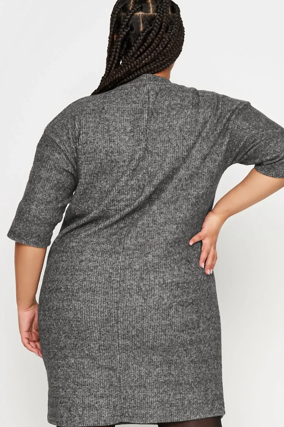 Button Detail Mini Dress
