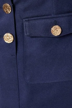 Button Detail Mini Skirt