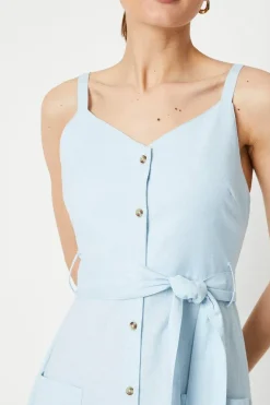 Button Down Midi Dress