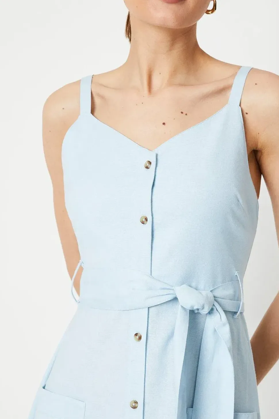 Button Down Midi Dress