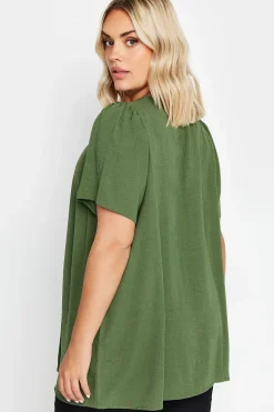 Button Front Blouse
