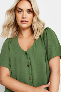 Button Front Blouse