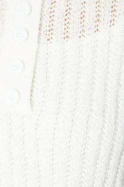 Button Front Knitted Polo