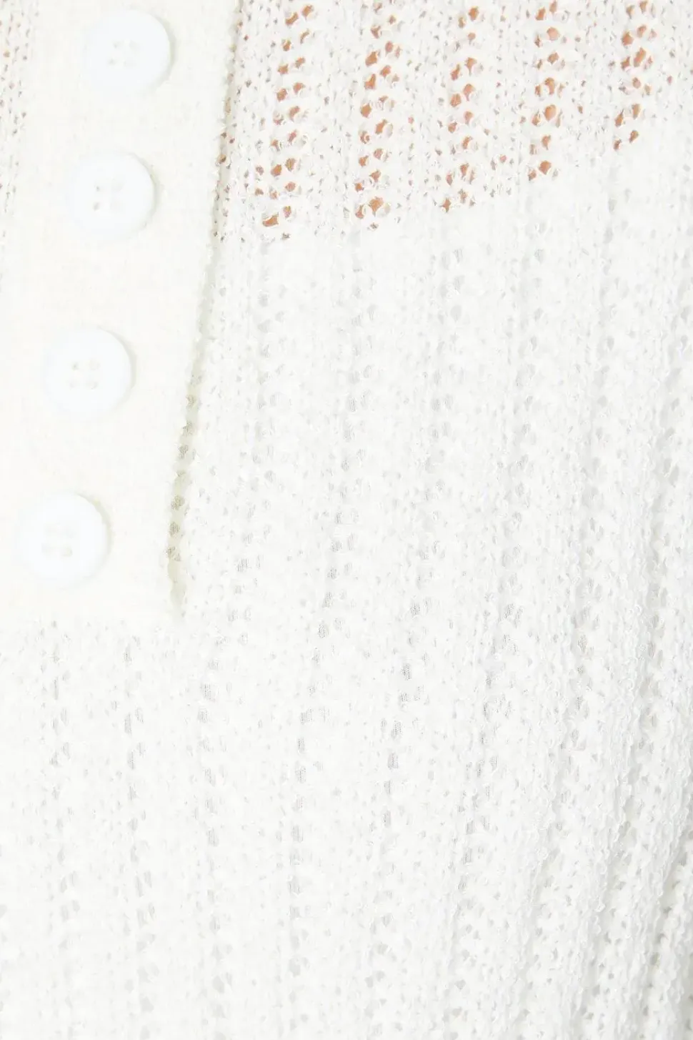 Button Front Knitted Polo