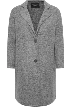 Button Front Midi Jacket