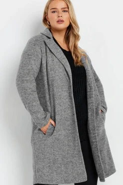 Button Front Midi Jacket