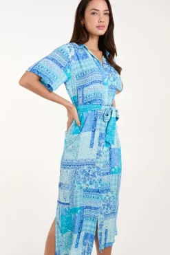 Button Through Shirt Dress