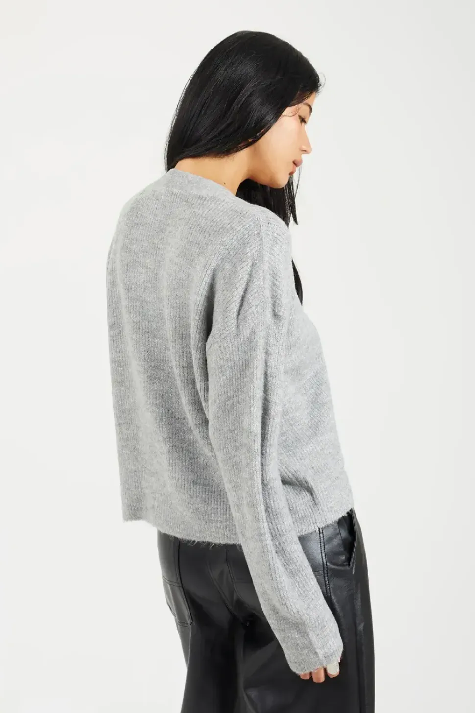 Button Through Soft Knit Cardigan