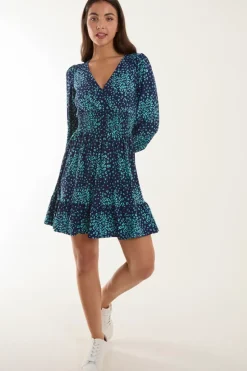 Button Up Mini Dress