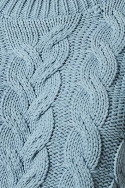 Cable Knitted Crew Neck Jumper
