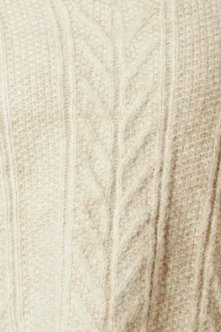 Cable V Neck Jumper
