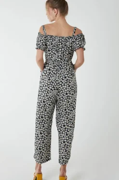 Cami Strap Bardot Daisy Jumpsuit