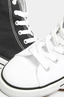 Canvas High Top Trainers