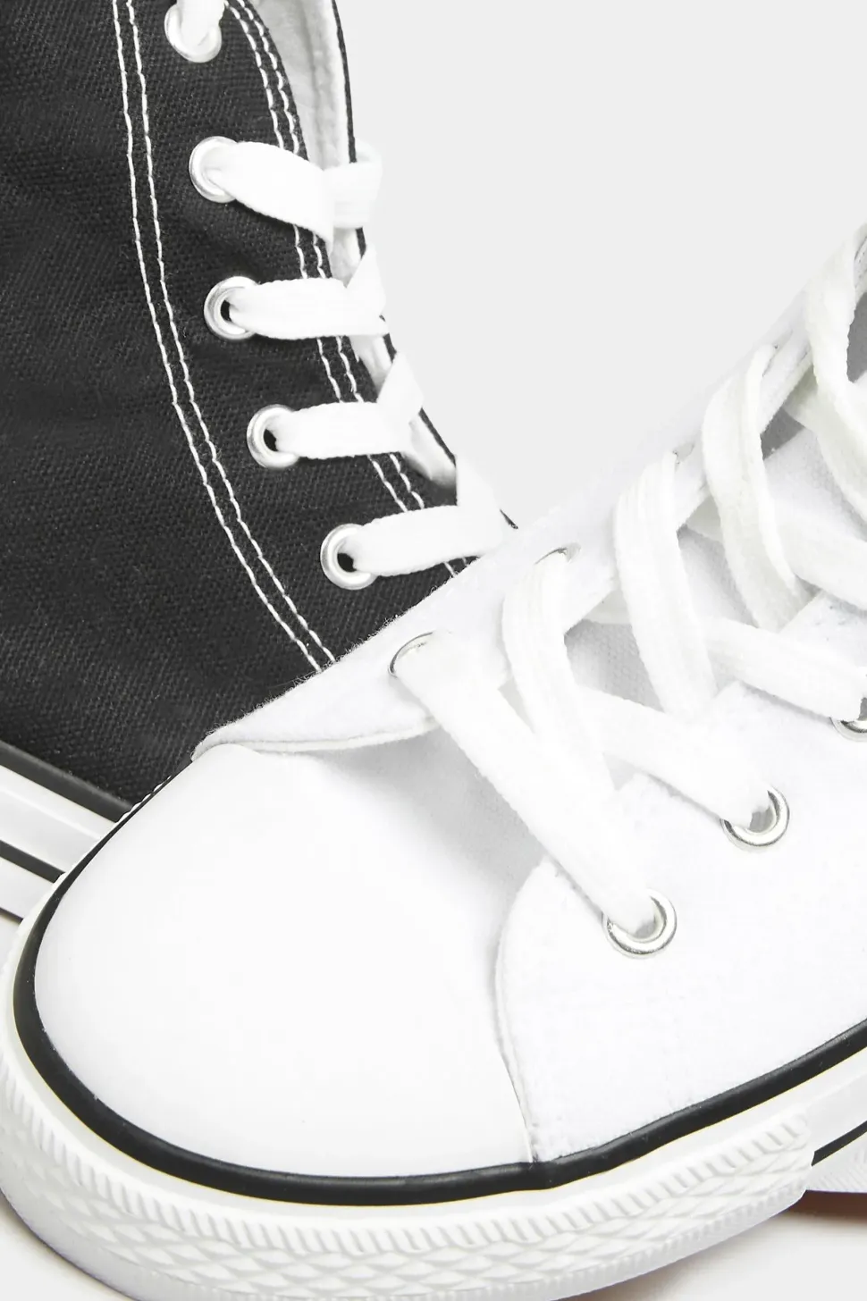 Canvas High Top Trainers