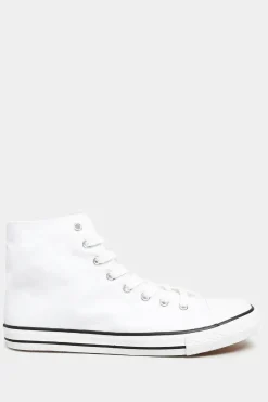 Canvas High Top Trainers