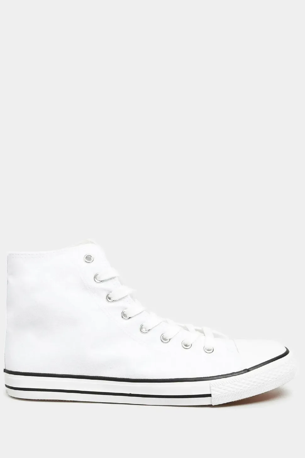 Canvas High Top Trainers