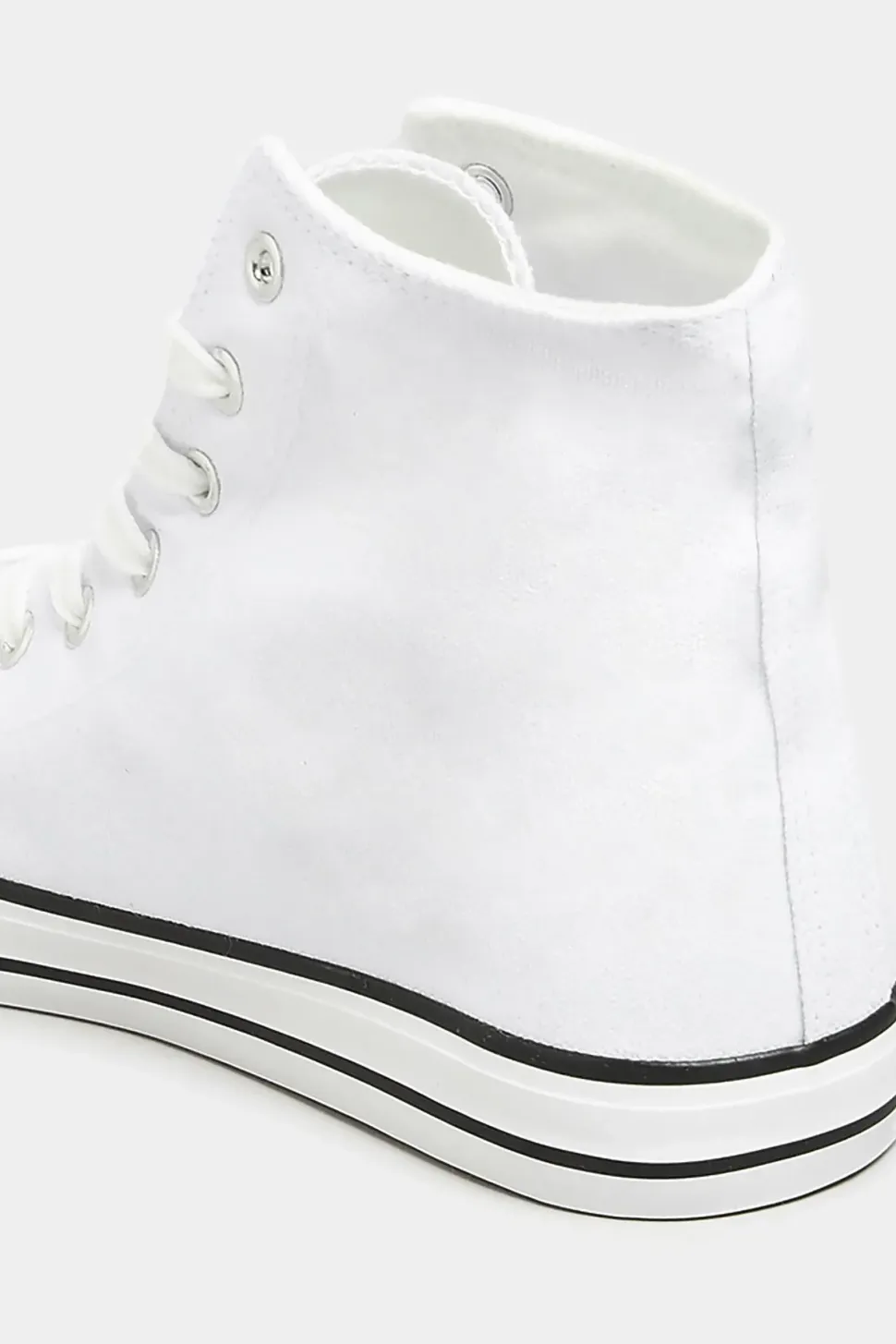Canvas High Top Trainers