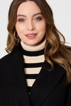 Cape Coat With Belt