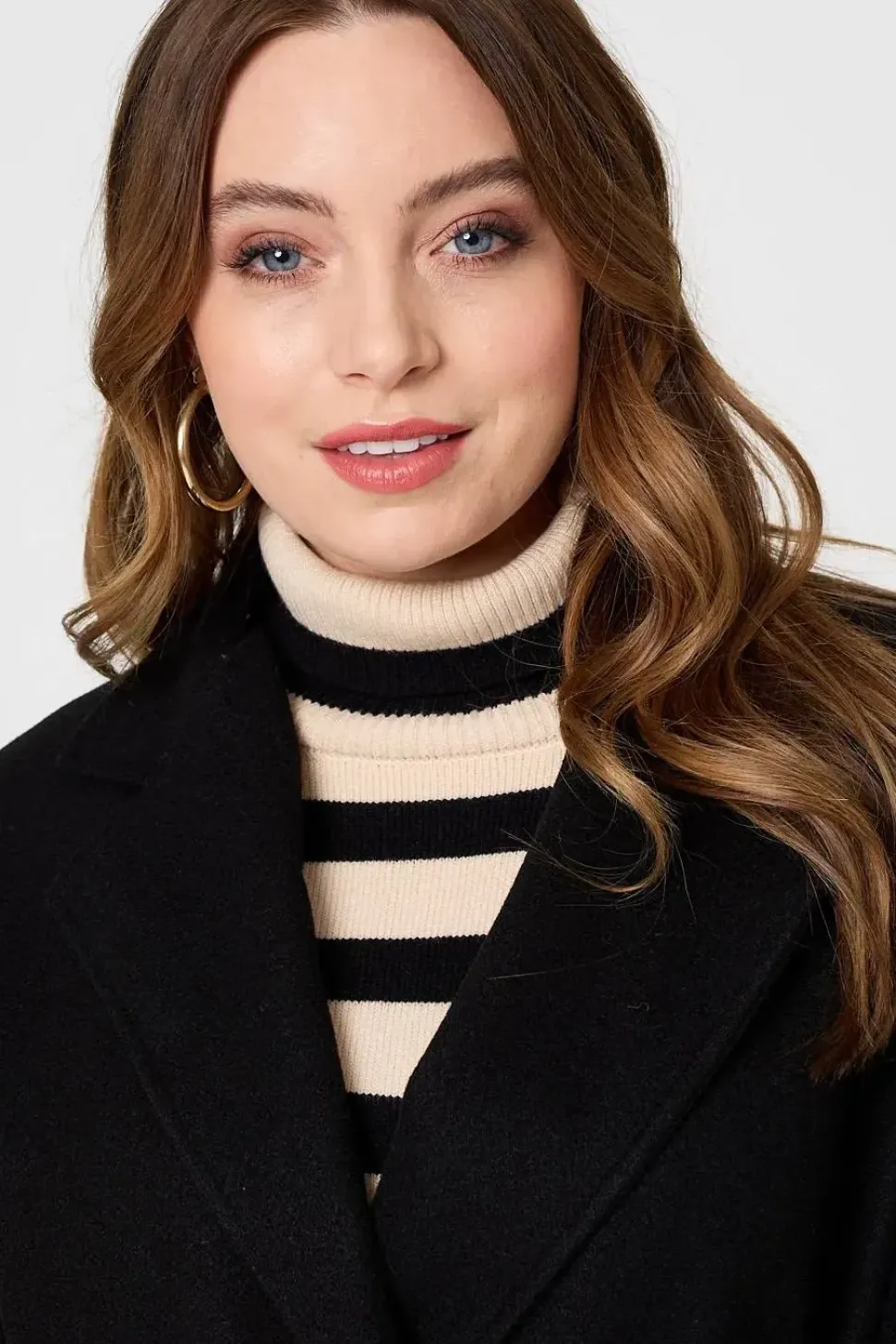 Cape Coat With Belt