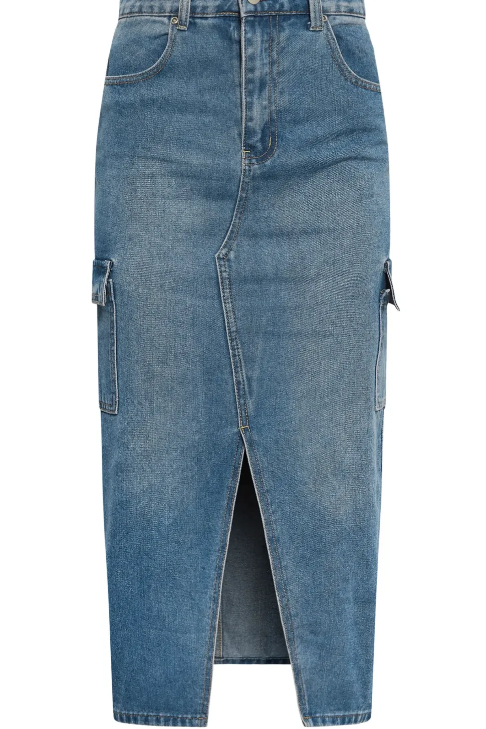 Cargo Midi Skirt