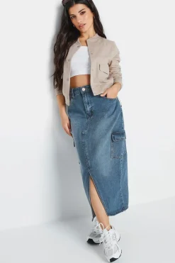 Cargo Midi Skirt