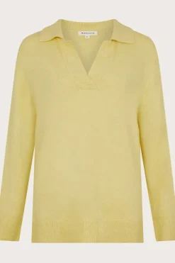 Carla Collar Jumper Yellow