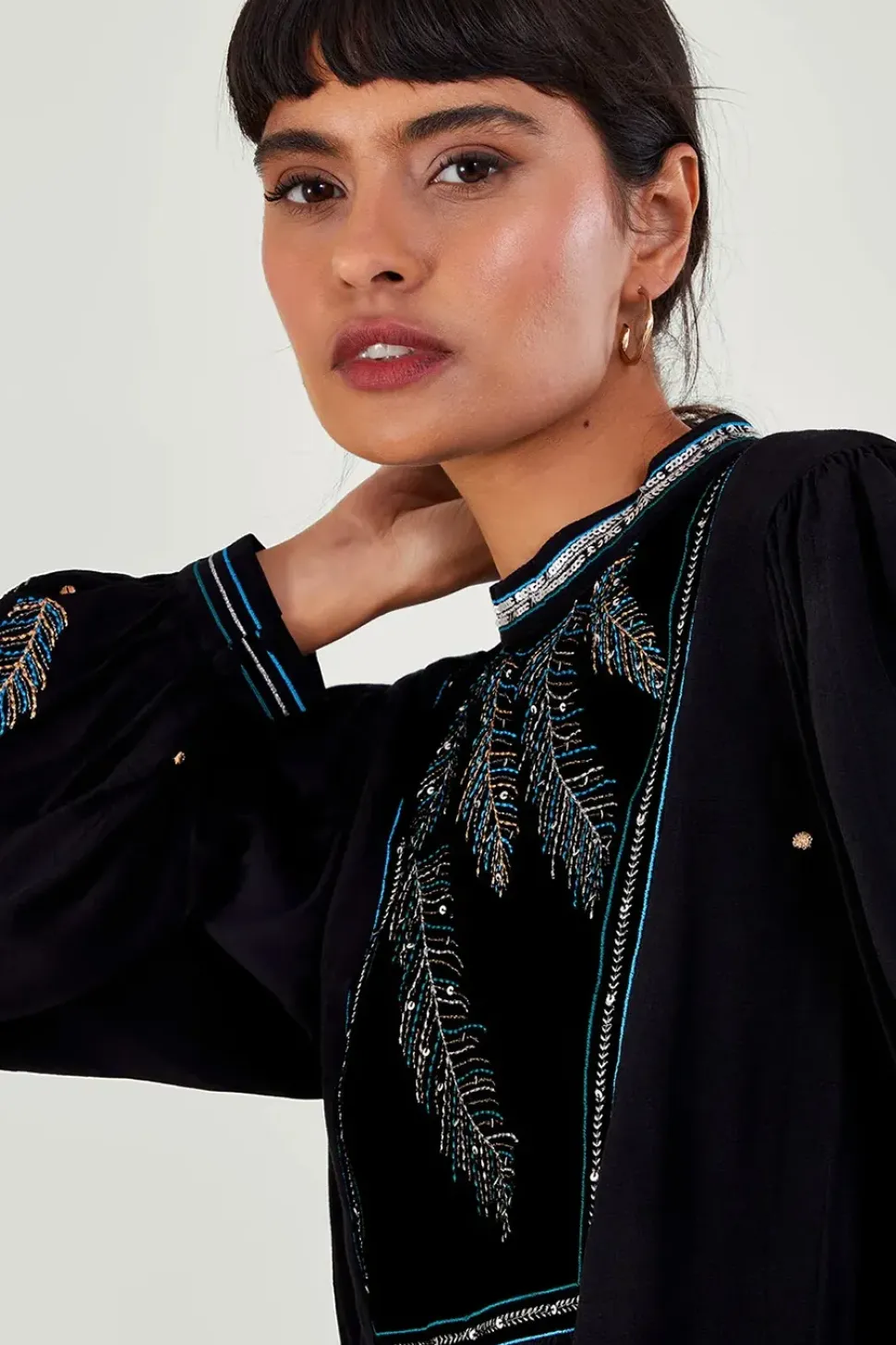 Casey Embroidered Blouse