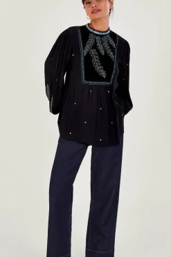 Casey Embroidered Blouse